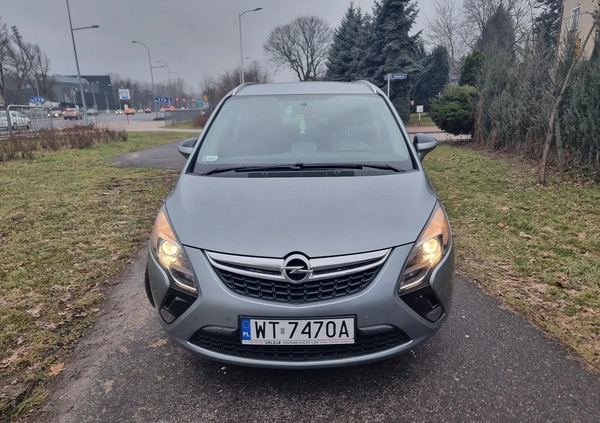 Opel Zafira cena 29900 przebieg: 260000, rok produkcji 2013 z Pruszków małe 497